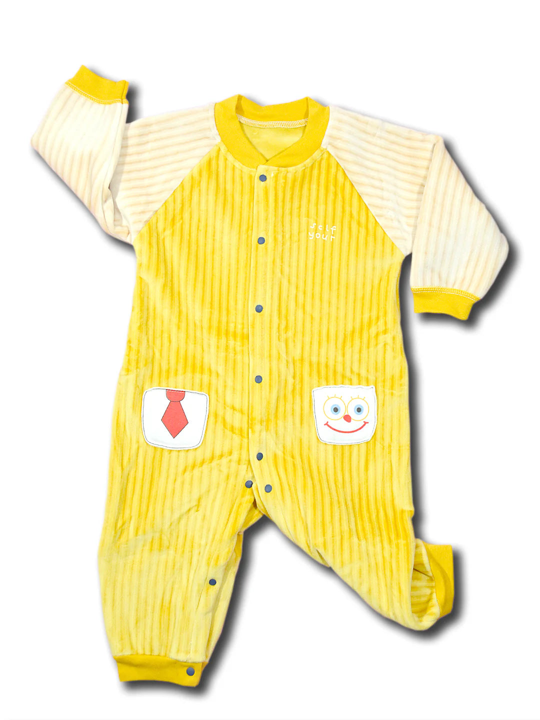 Organic Cotton Unisex Warm Baby Full Length Winter Romper Winter