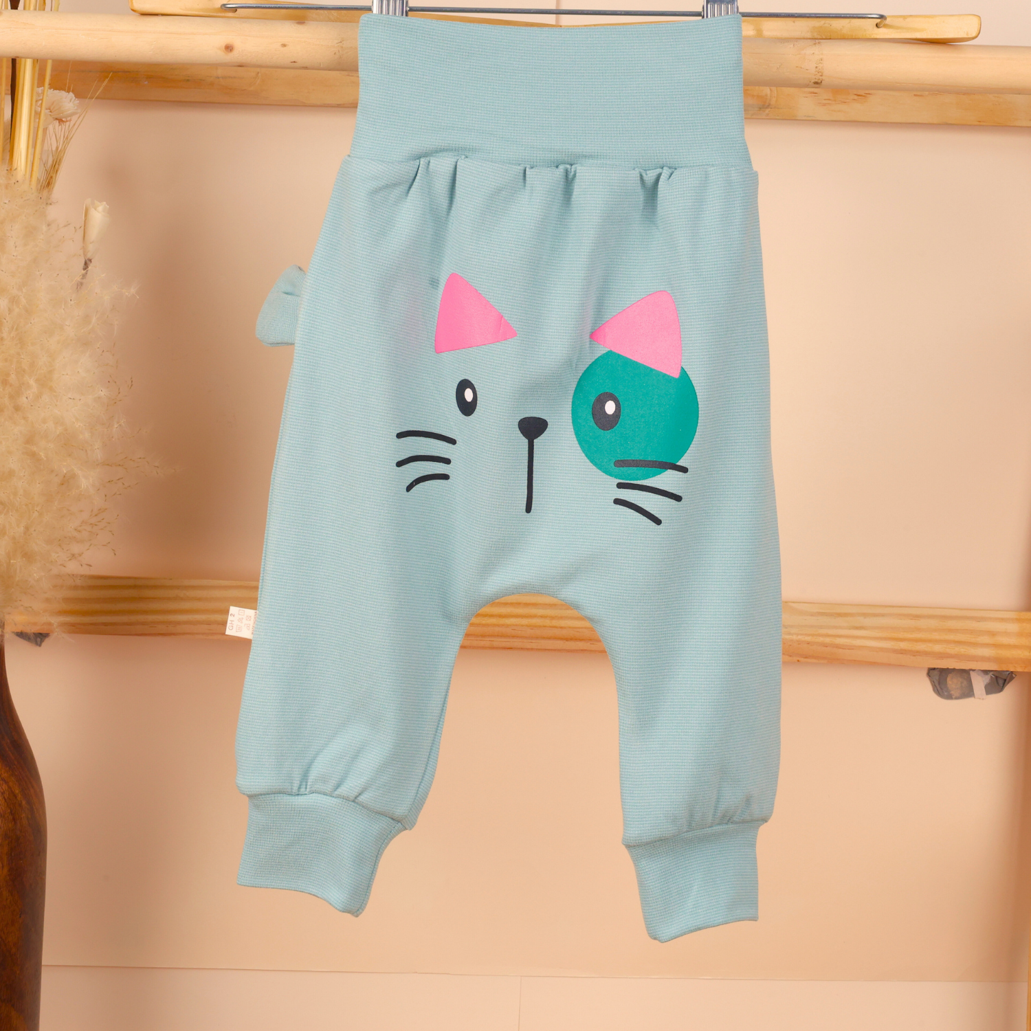 Baby Cotton Snug Soft Pants Baby Pyjama Leggings Pack of Green 6-12 Months