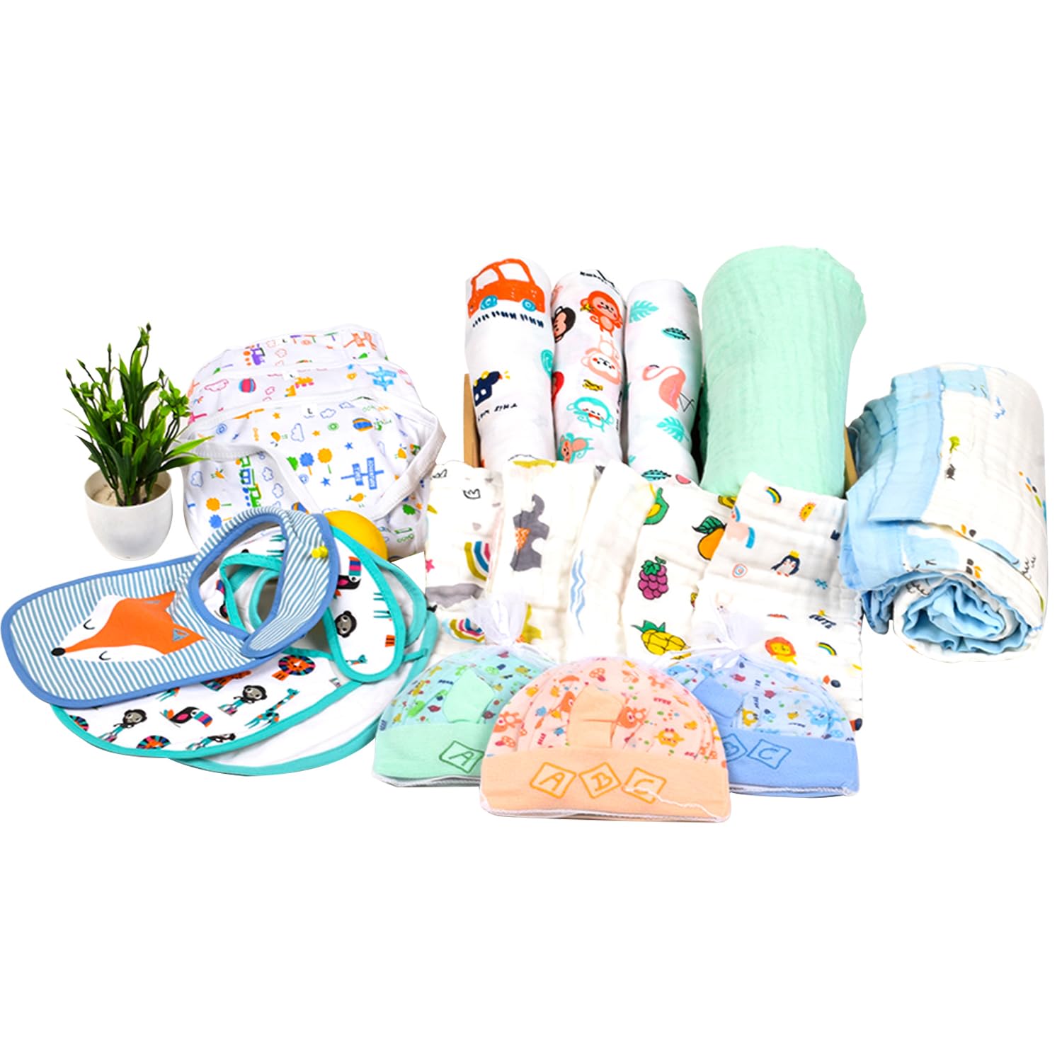 New Born Baby Essentials Gift Combo Box 25 Items