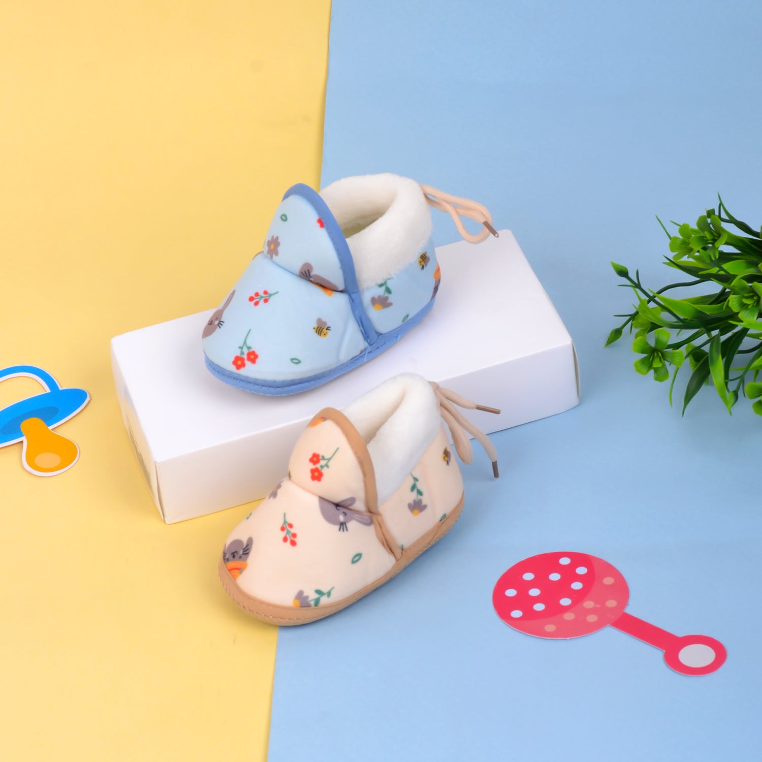 Moms Home Unisex Baby Comfortable Colourful Shoes 6 9 Months Pac