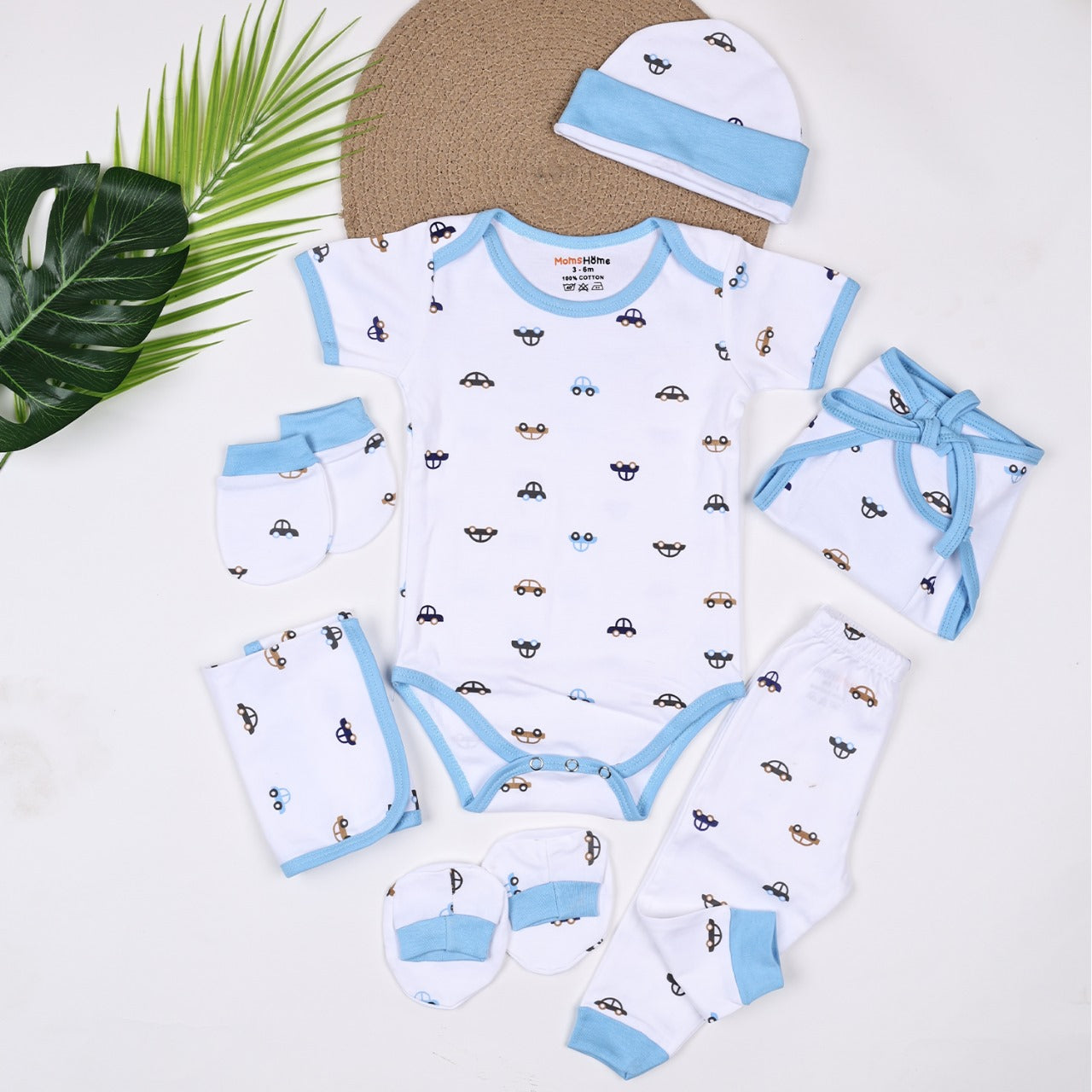 Mossy Motors 7 PCS New Born Gift Hamper Set - Sparkle main image 0