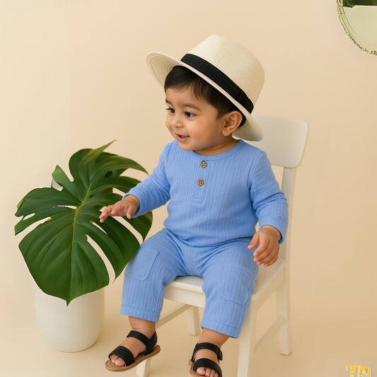 Shirt & Pant Co-ord Set for Kids | Elegant & Comfortable Summer Wear | Organic Cotton Clothing Set | Pack of 1