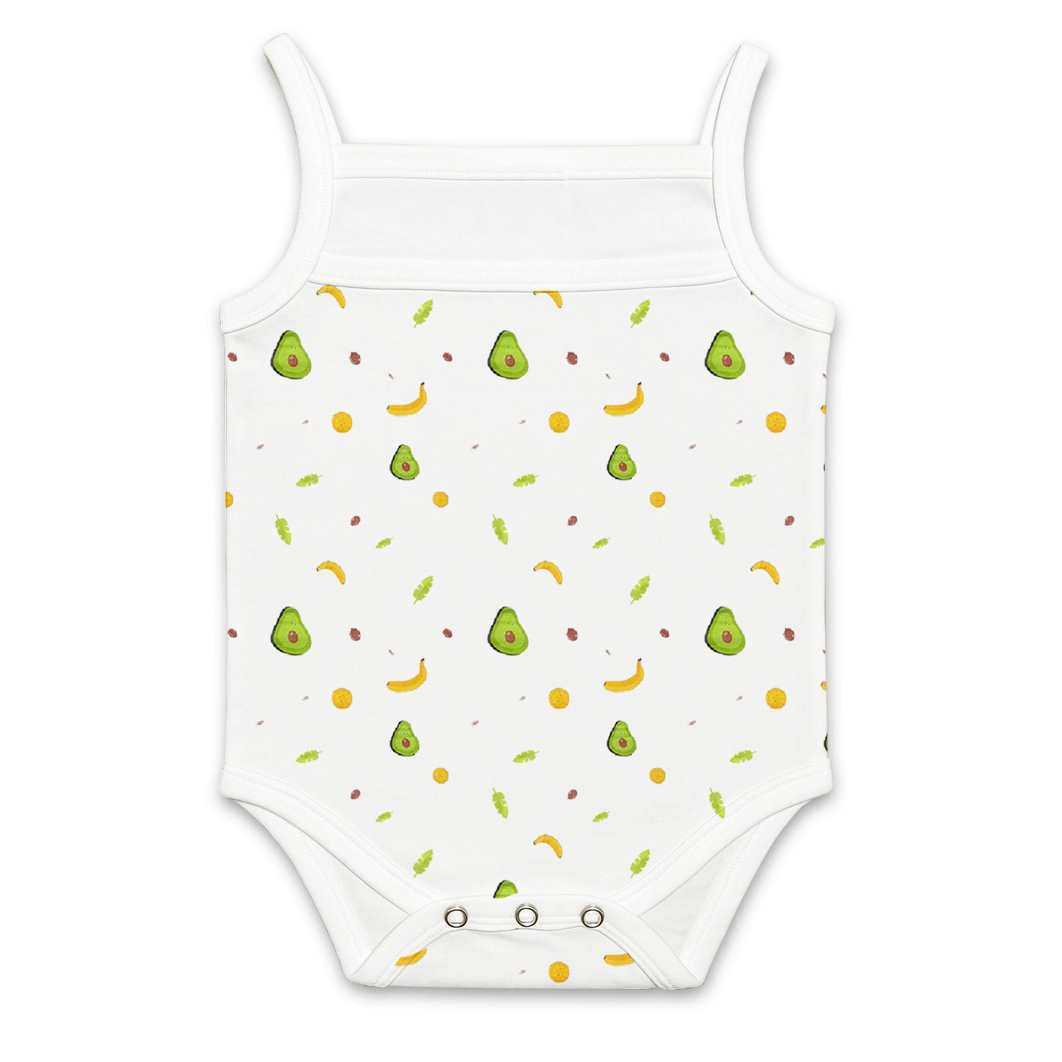 Baby Girl Vest Onesie Certified Organic Cotton Sleeveless Baby Top for Newborn Girls