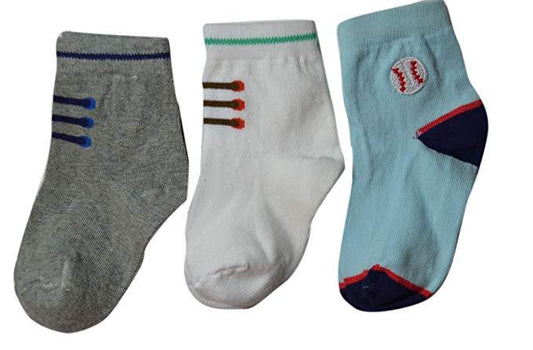 Footprints Super Soft Organic cotton and Bamboo socks- Pack of 3