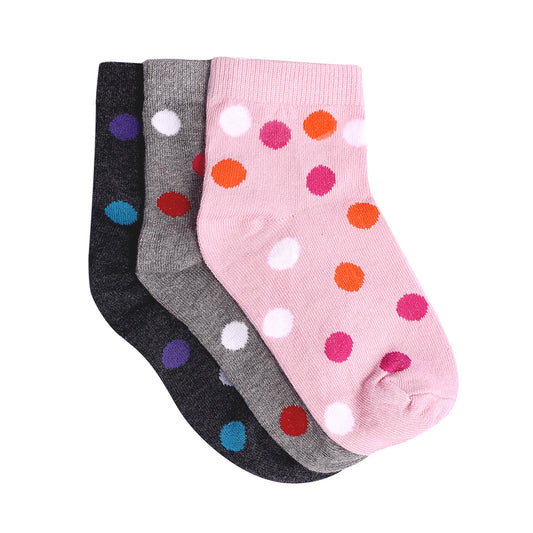 FOOTPRINTS Baby Organic Cotton Socks- BigDot - Pack of 3 Pairs