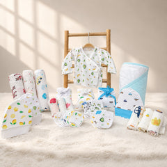 New Born Baby Essentials Gift Combo Box - 25 Items