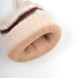Baby Unisex Woolen Caps | Brown & Pink | Monkey | Pack Of 2