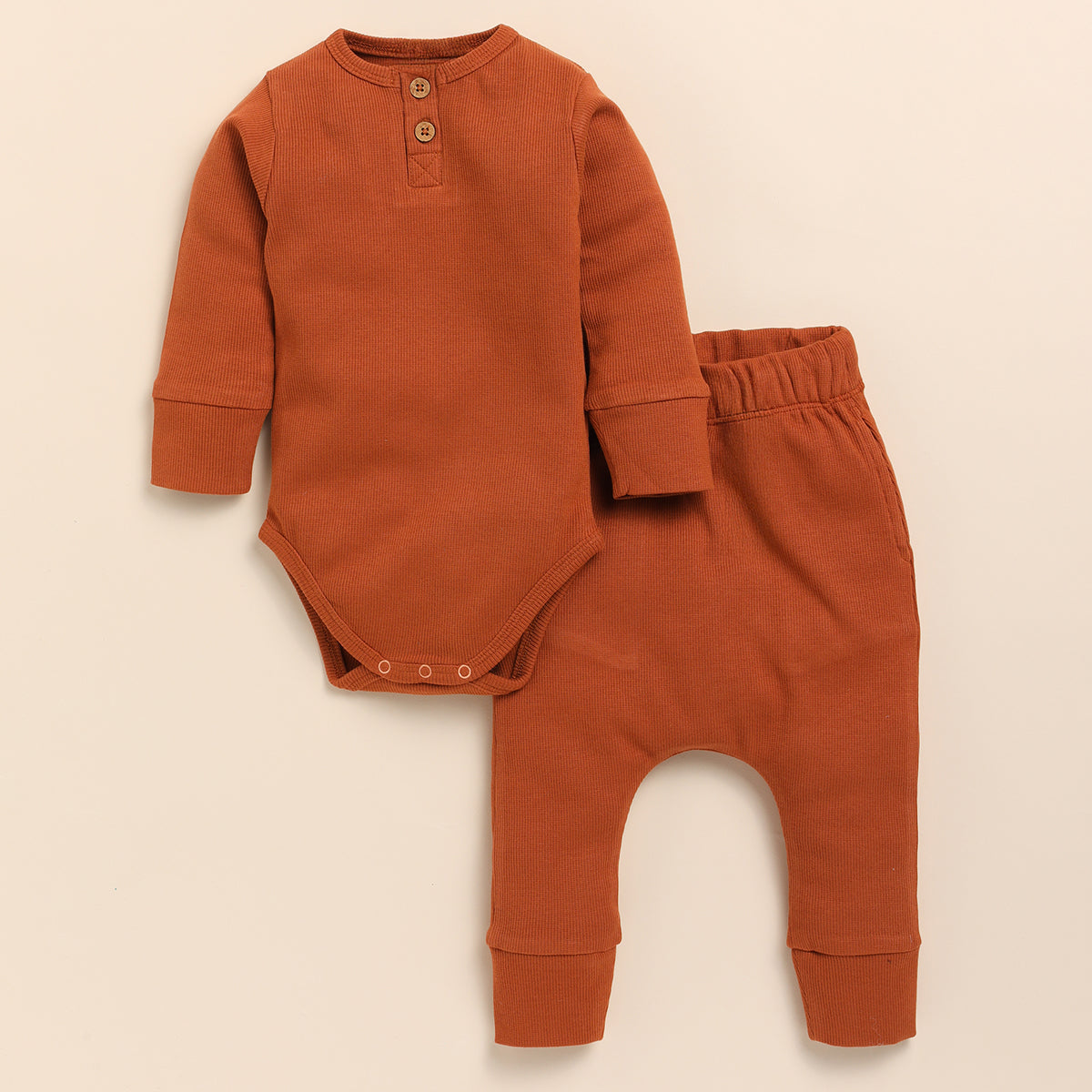 Organic Cotton Baby Onesie & Pyjama Set | Newborn Baby Clothing Set | Soft & Breathable | 0-6 Months