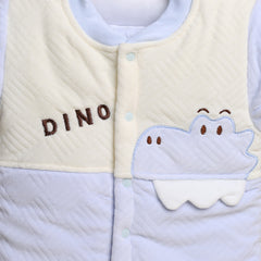 Winter Warm Full Sleeve Co-ord Sets For Baby | Cotton Baby Clothing Set | Dino | Set of 1