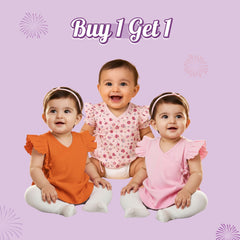 Kids Organic Cotton Front Open Kimono | Buy 1 Get 1 Free