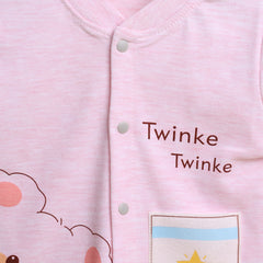 Winter Warm Full Sleeve Co-ord Sets For Baby | Cotton Baby Clothing Set | Cute Cat | Set of 1