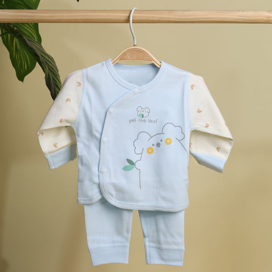 Winter Warm Full Sleeve Co-ord Sets For Baby | Cotton Baby Clothing Set | Rabbit | Set of 1