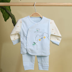 Winter Warm Full Sleeve Co-ord Sets For Baby | Cotton Baby Clothing Set | Rabbit | Set of 1