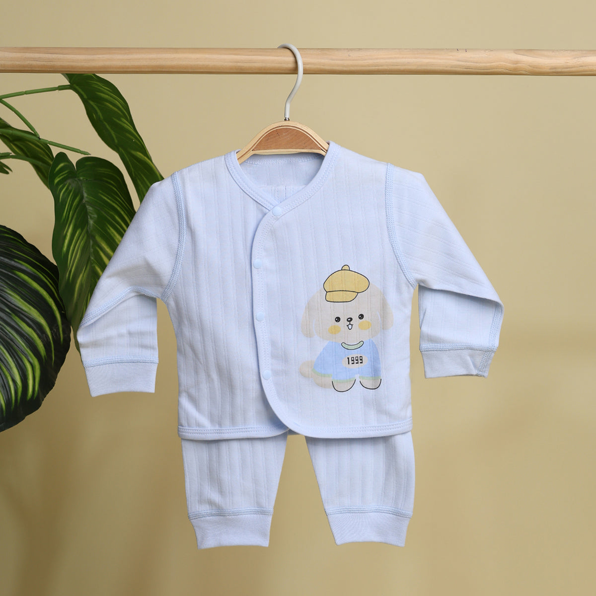 Winter Warm Full Sleeve Co-ord Sets For Baby | Cotton Baby Clothing Set | Set of 1