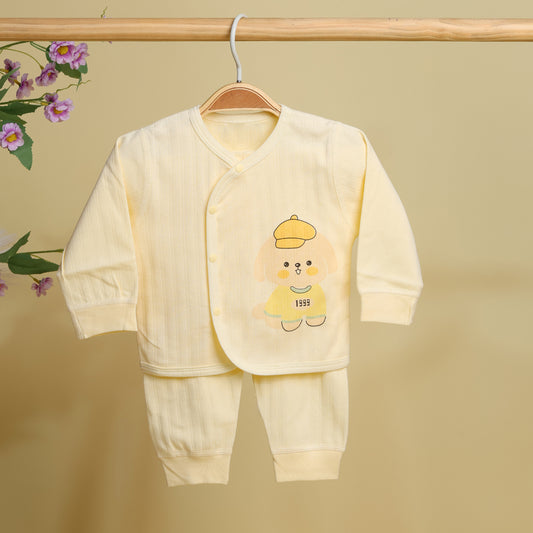 Winter Warm Full Sleeve Co-ord Sets For Baby | Cotton Baby Clothing Set | Set of 1
