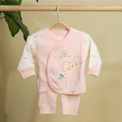 Winter Warm Full Sleeve Co-ord Sets For Baby | Cotton Baby Clothing Set | Rabbit | Set of 1
