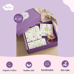 Newborn Baby Home coming Gift Set | New Born Essential Gift Hamper | Pack of 4