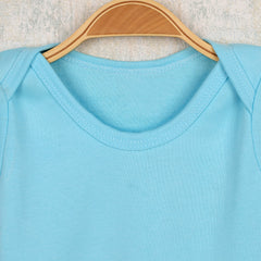 Organic Cotton Baby Onesies Gift Set | Pack Of 4 | Blue