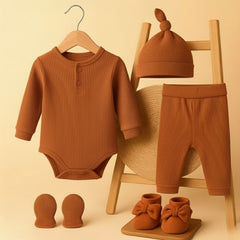 Baby Essential Gift Set | Baby Clothing Gift Combo | New Born Baby Clothing Set | Pack of 5