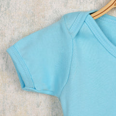 Organic Cotton Baby Onesies Gift Set | Pack Of 4 | Blue