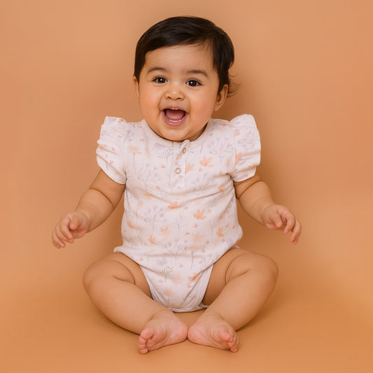 Baby Organic Cotton Onesie | Blossom