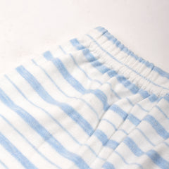 Baby's Warm Unisex Cotton Suit Set - 1 Pajama and 1 Shirt - Blue