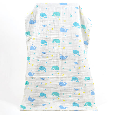 Baby Muslin 6 Layer Towel- 60X120 CM | 0-3 Years | Buy 1 Get 1 Free