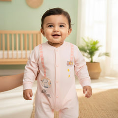 Organic Cotton Full Body Romper For Baby | 6-18 Months | Pack of 1