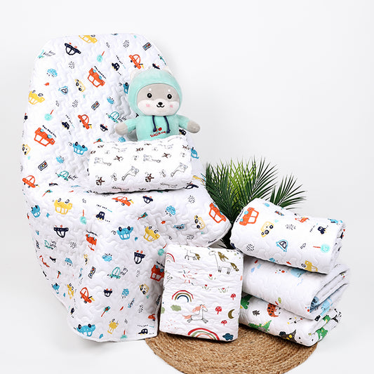 Ac Quilt Blanket cum Bedspread | 0-3 Years | 100X120 cm | Machine Washable | Pack of 1