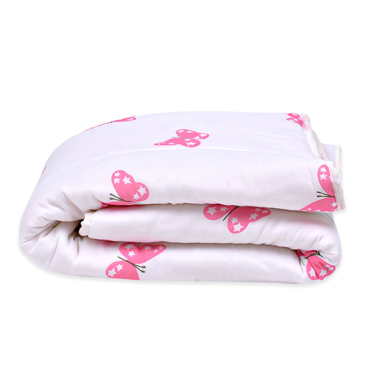 Baby Ac Quilt Blanket cum Bedspread- 0-3 Years - 100*120 cm - Butterfly