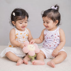 Baby Organic Cotton Knot type Jhabla | Buy 1 Get 1 Free