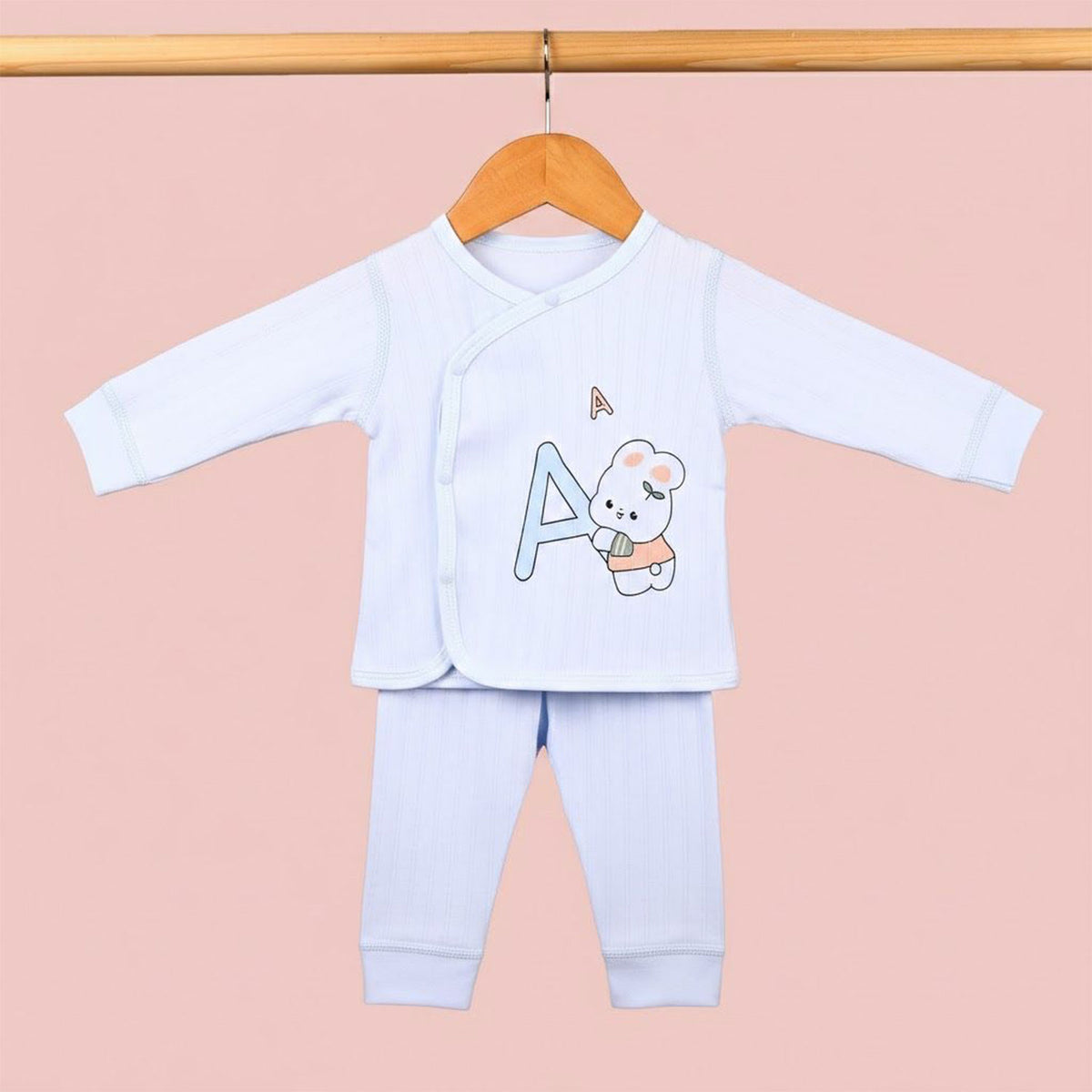 Winter Warm Full Sleeve Co-ord Sets For Baby | Cotton Baby Clothing Set | 0-6 Months | Set of 1