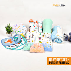 New Born Baby Essentials Gift Combo Box - 25 Items