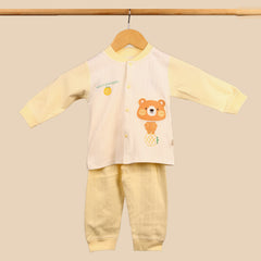 Winter Warm Full Sleeve Co-ord Sets For Baby | Cotton Baby Clothing Set | 6-18 Months | Set of 1