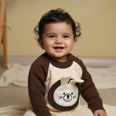 Winter Warm Woollen Full Sleeve Sweater For Baby | Bunny | Pack of 1