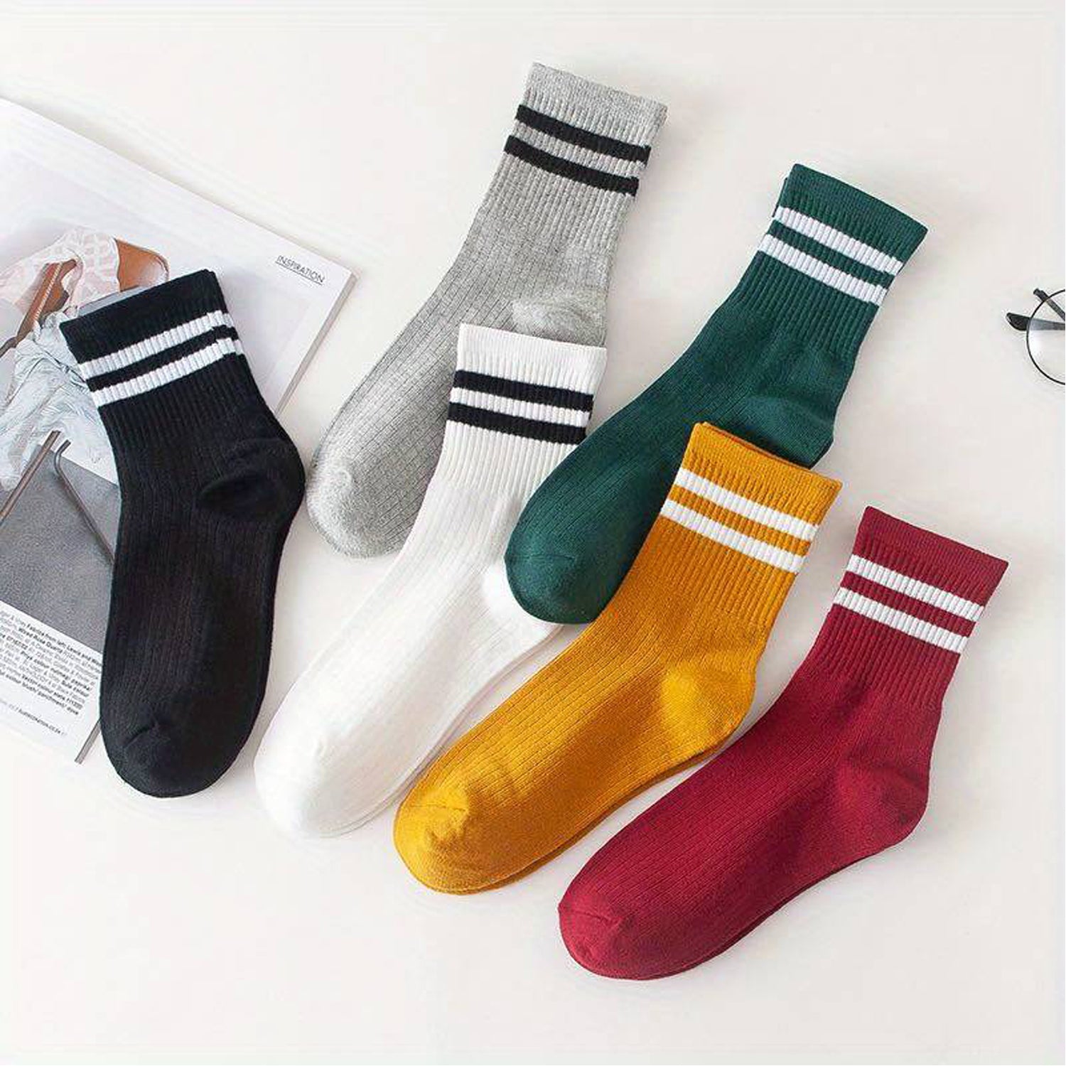 Odour free Organic Cotton Kids Bamboo Ribbed Socks - Pack of 3