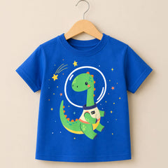 Organic Cotton Baby Half Sleeve T-Shirts for Boys & Girls | Printed Round Neck Summer Wear T-Shirt for Baby Boys & Girls | Comfortable Infant Baby Wear & Toddler Clothing | Pack of 1