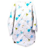Organic Cotton Baby Ac Quilt Blanket cum Bedspread- 0-3 Years - 100*120 cm