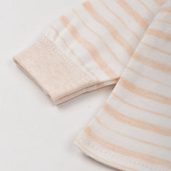Baby's Warm Unisex Cotton Suit Set - 1 Pajama and 1 Shirt - Peach