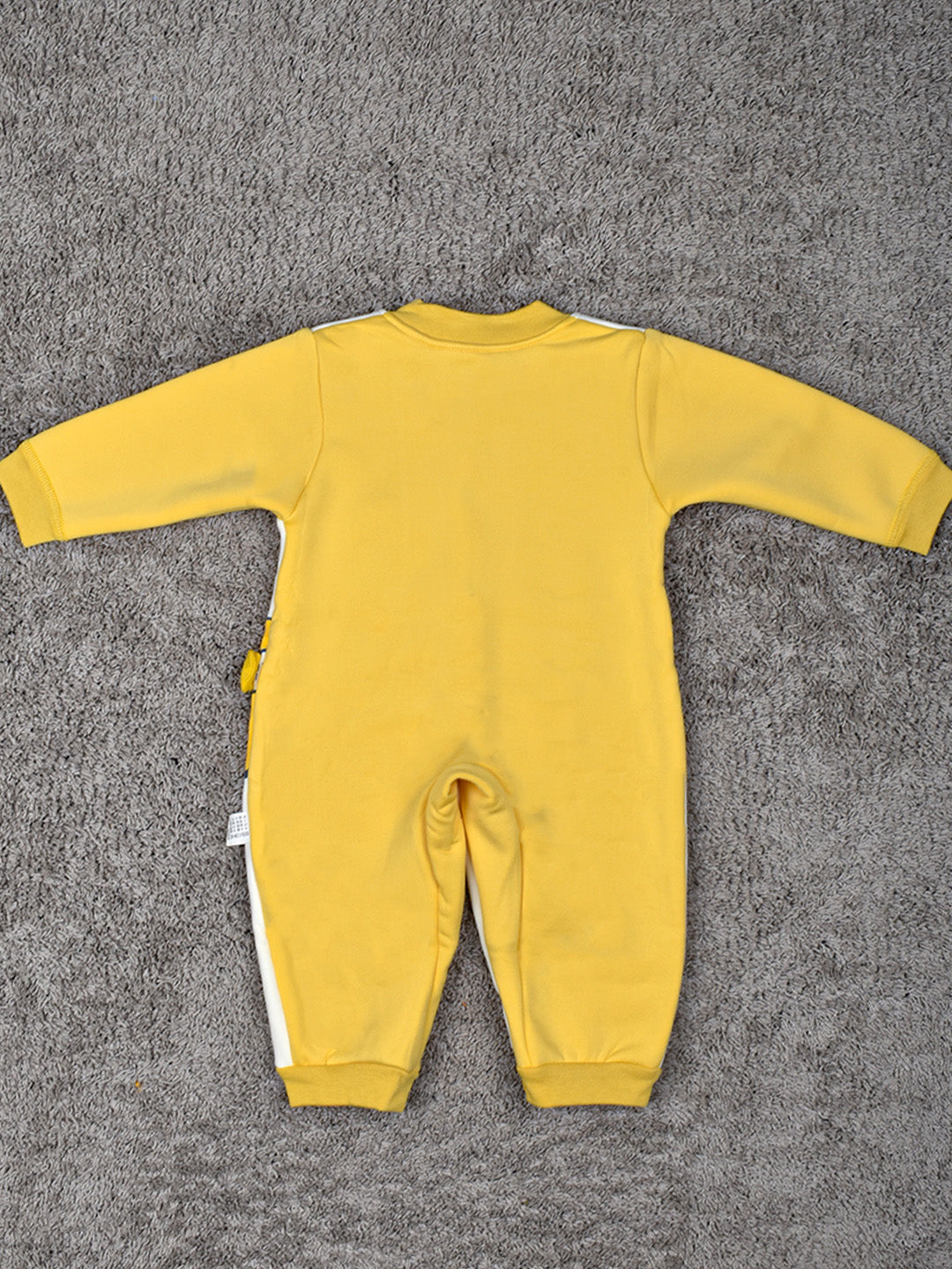 Moms Home Organic Cotton Baby Full Length Winter Romper Gift Set 14 - Yellow