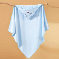 Designer Hooded Bath Towel | Blue