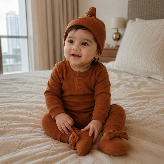 Baby Essential Gift Set | Baby Clothing Gift Combo | New Born Baby Clothing Set | Pack of 5