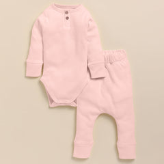 Organic Cotton Baby Onesie & Pyjama Set | Newborn Baby Clothing Set | Soft & Breathable | 0-6 Months