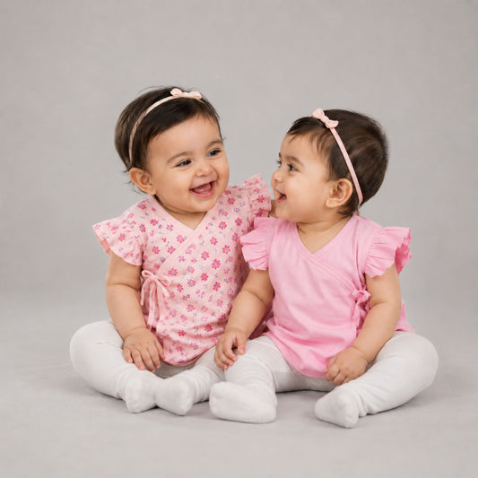 Kids Organic Cotton Front Open Kimono | Buy 1 Get 1 Free