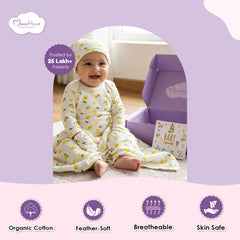 Newborn Baby Homecoming Gift Set | Newborn Essential Gift Hamper | Soft, Gentle & Thoughtful Newborn Gift | Pack of 6