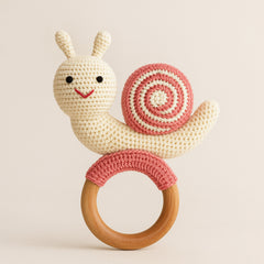 Rakhi Gift Set | Comfortable & Stylish Ribbed Frock For Toddlers With Handmade Crochet Toy With Free Rakhi | Pack of 2