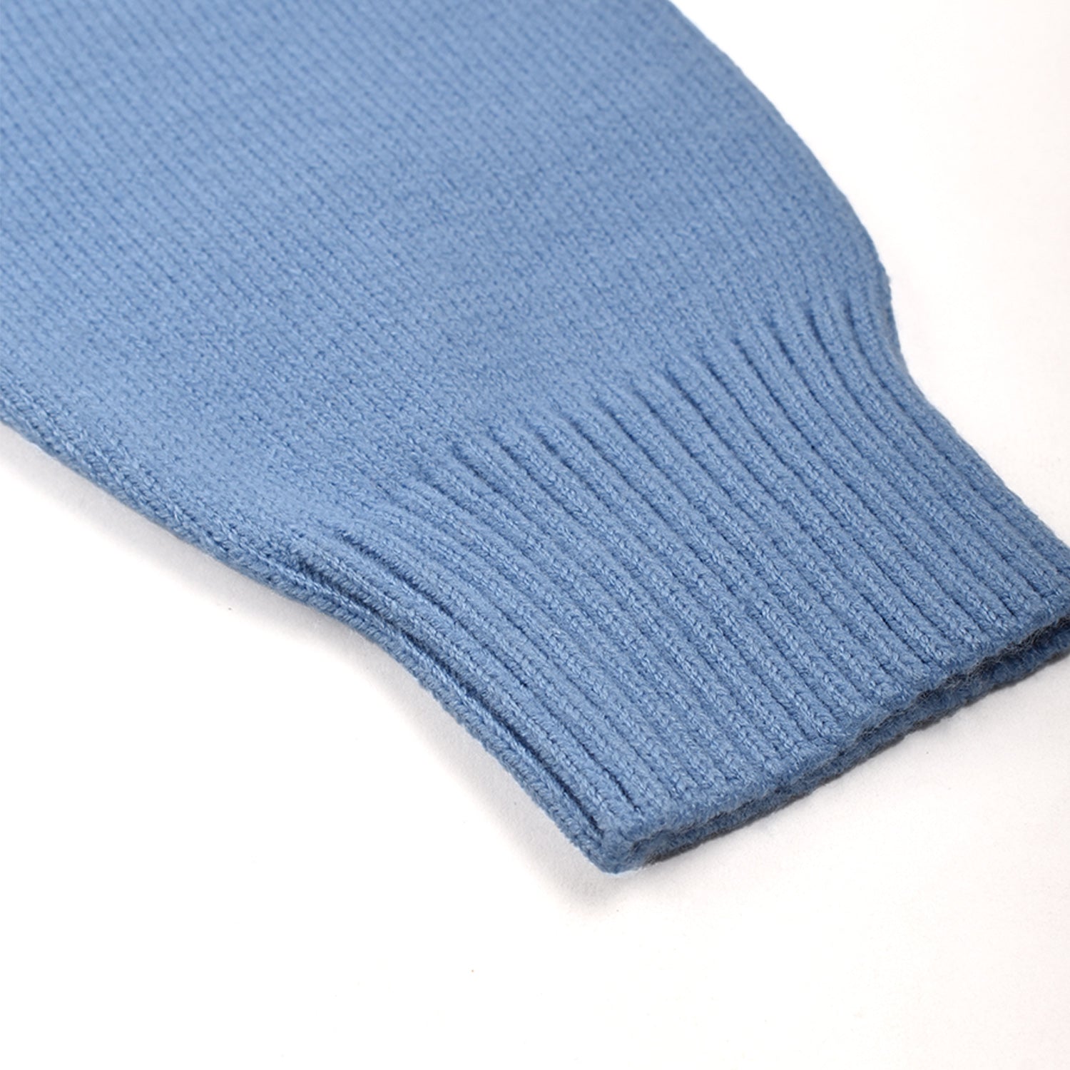 Organic Cotton Unisex Baby Winter Sweaters - Blue