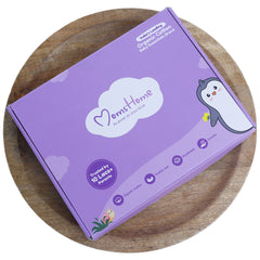 Organic Cotton Baby Nappy Time Combo | 5 Items | 0-6 Months