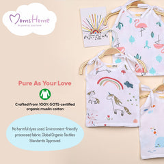Baby Organic Cotton Knot type Jhabla | Pack of 2