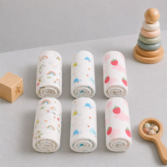 Baby Muslin Napkins | 0-3 Yrs | Buy 3 Get 3 Free